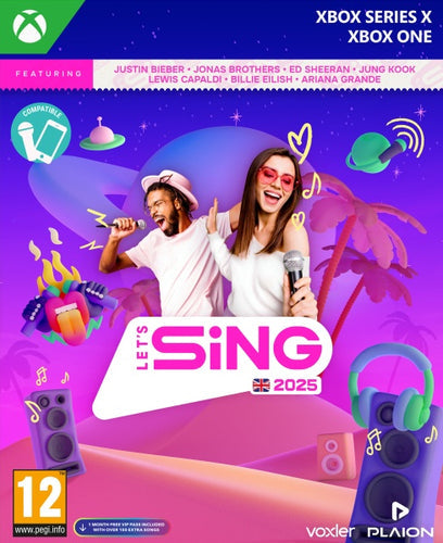 Let's Sing 2025  -  Xbox One / Xbox Series X Xbox Series X Spil - Geekd.dk