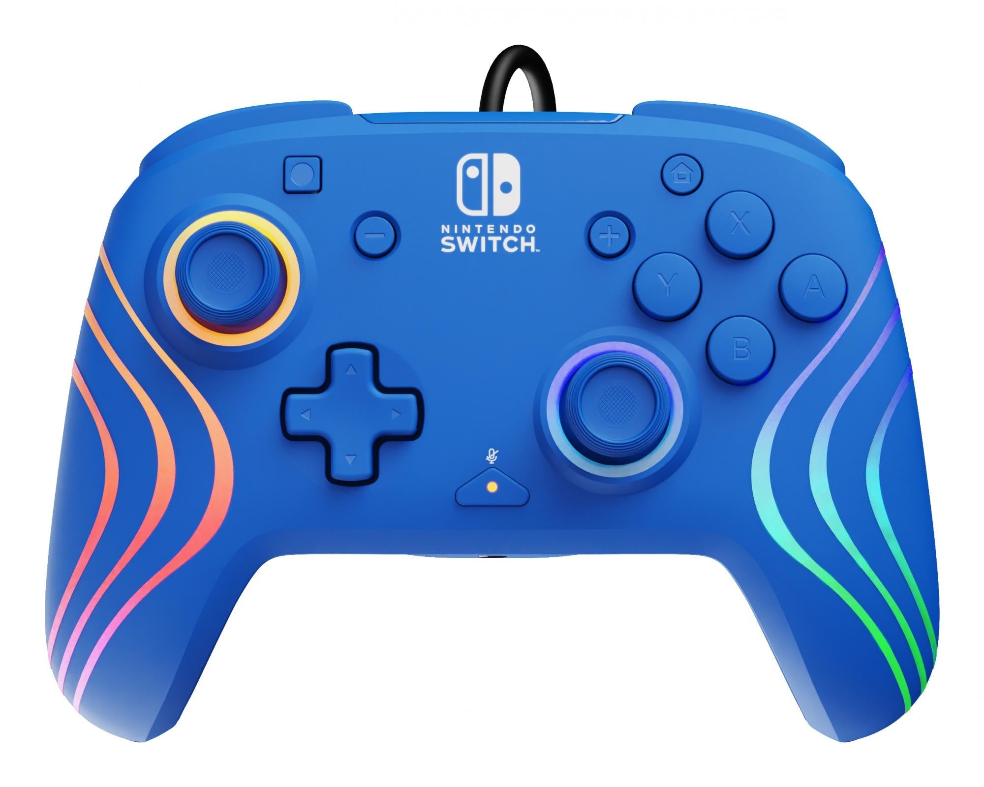 Pdp Afterglow Wave Kablet Controller Blå Til Switch - Geekd.dk
