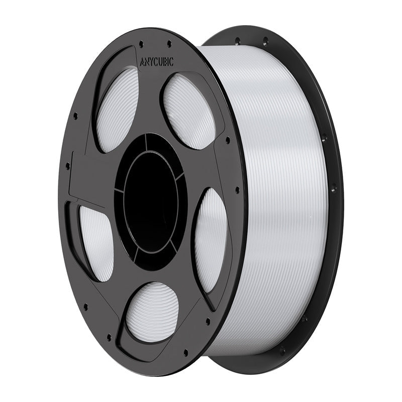 Anycubic Pc Filament  -  Transparent Hvid, 1 Kg - Geekd.dk