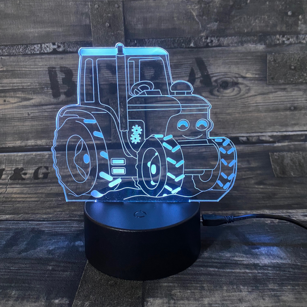 3d Traktor Lampe