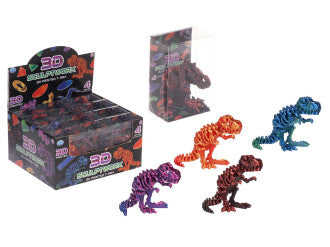 3d-printet T-rex Dinosaur 18 Cm  -  Assorteret Legetøj - Geekd.dk