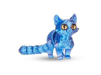 3d-printet Kat 9 Cm  -  Assorteret Legetøj - Geekd.dk