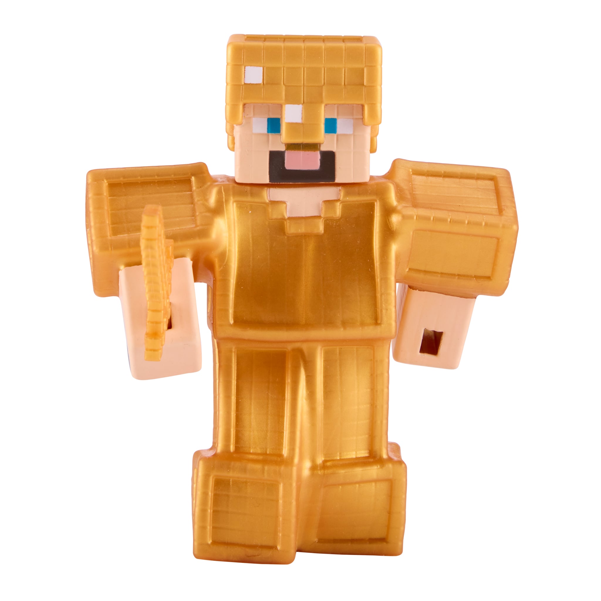 Goo Jit Zu Minecraft Gold Armor Steve Serie 4 Figur - Geekd.dk