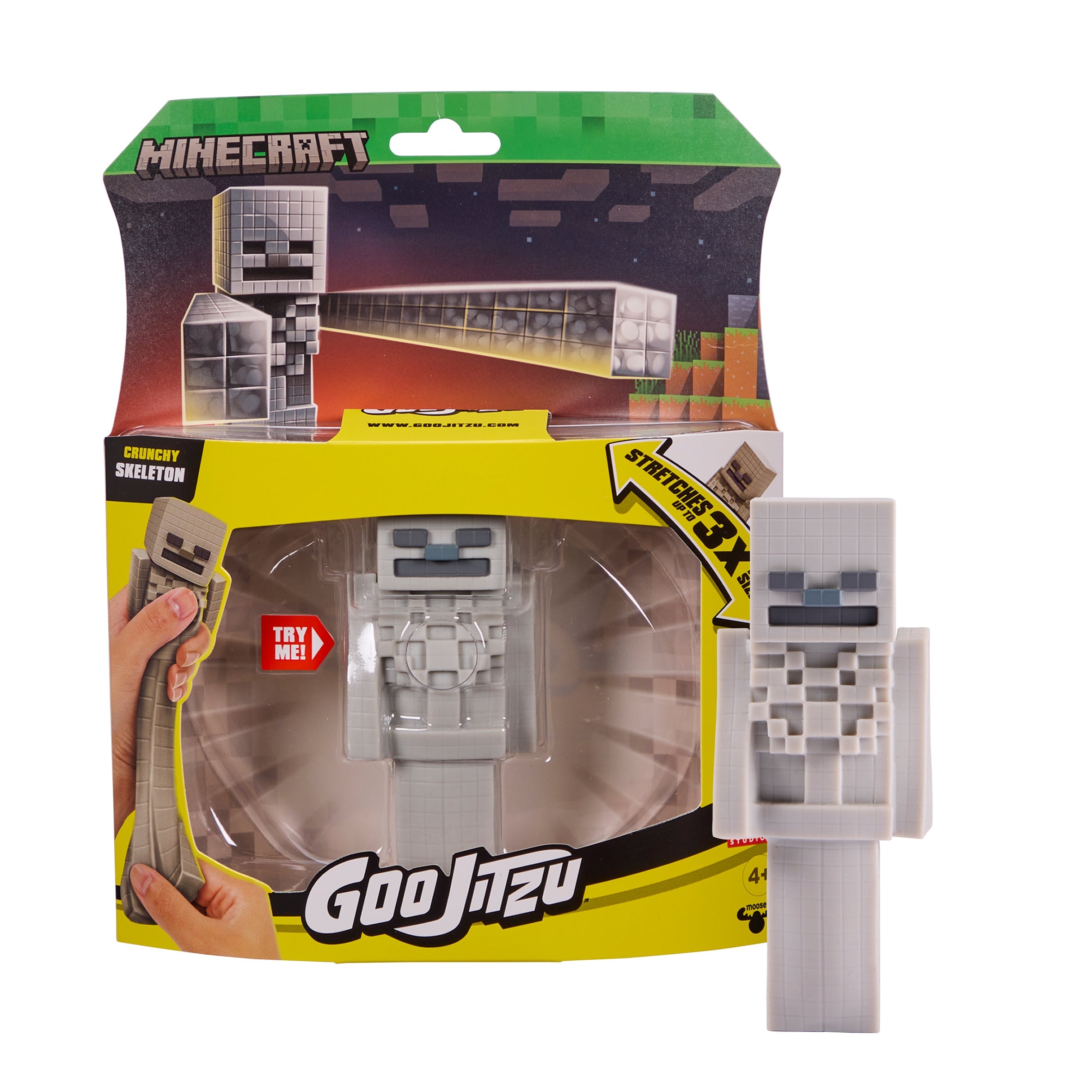 Goo Jit Zu Minecraft Skeleton Serie 4 Figur - Geekd.dk