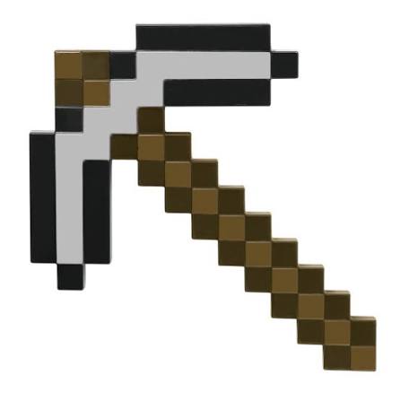 Minecraft Jernhakke Legetøj Legetøjsvåben - Geekd.dk