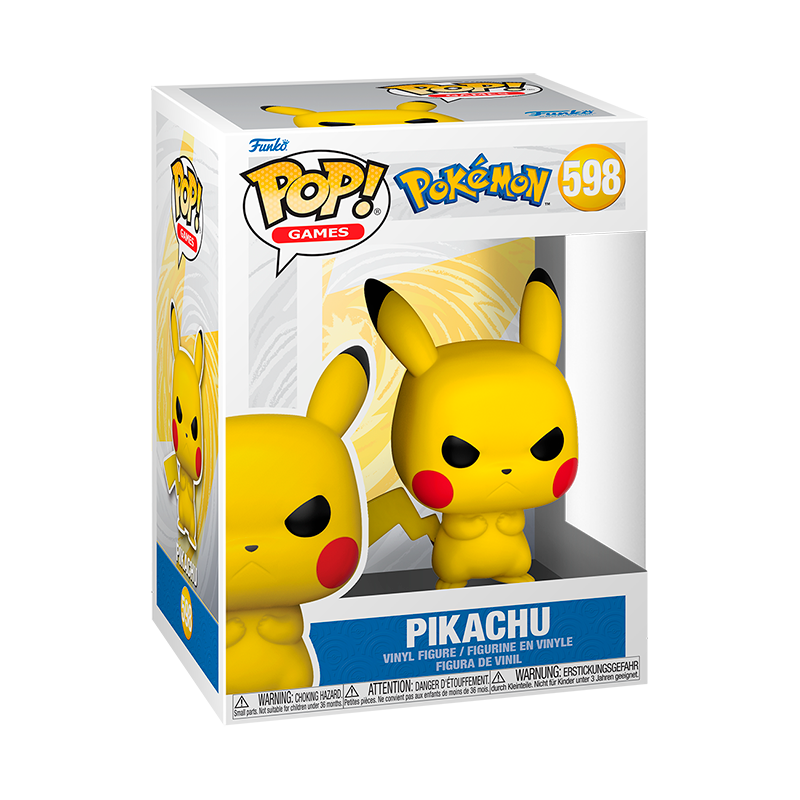 Funko Pop! Pikachu Grumpy 9 Cm Figur - Geekd.dk