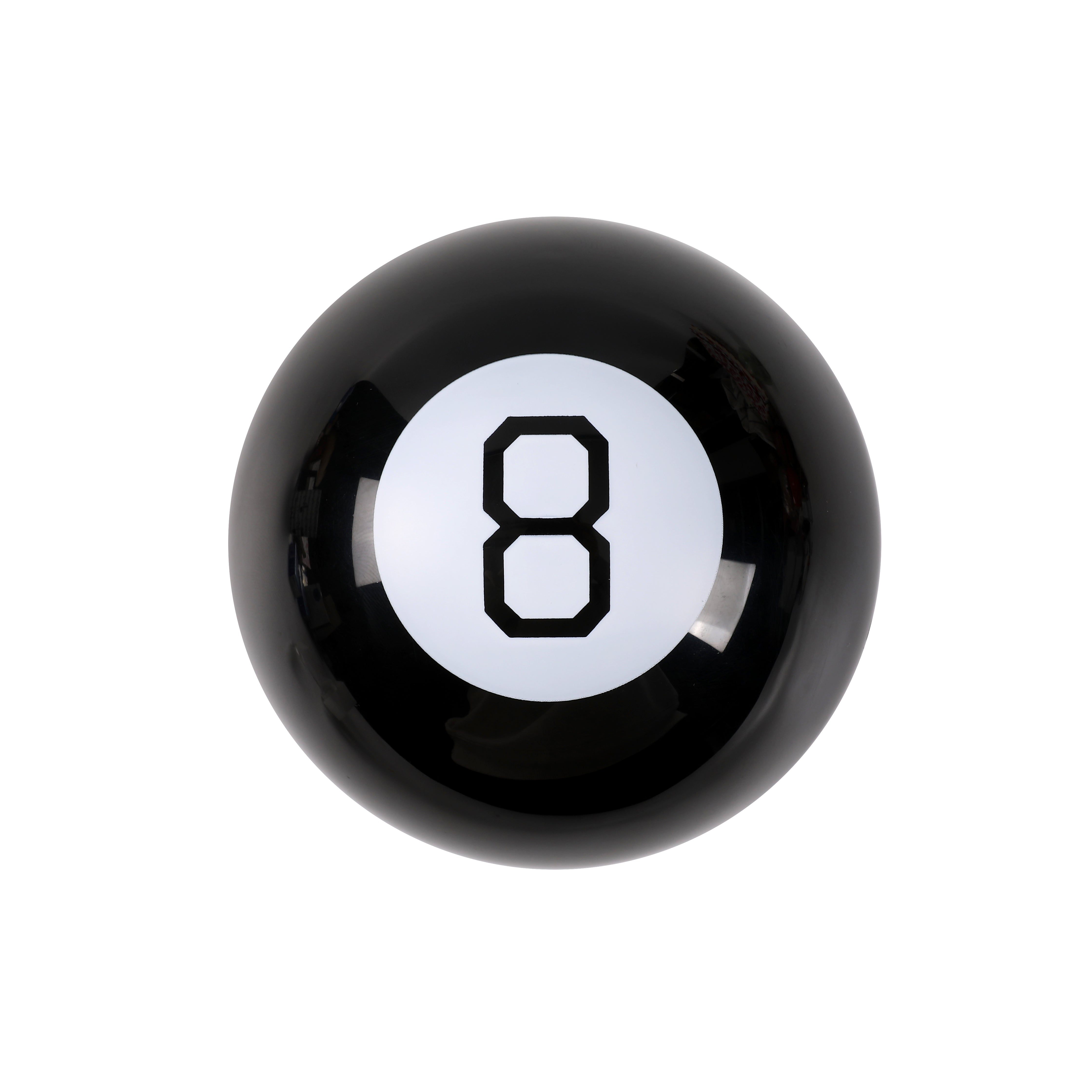 Itotal Magic 8 Ball  -  Sort Svarbold Legetøj - Geekd.dk