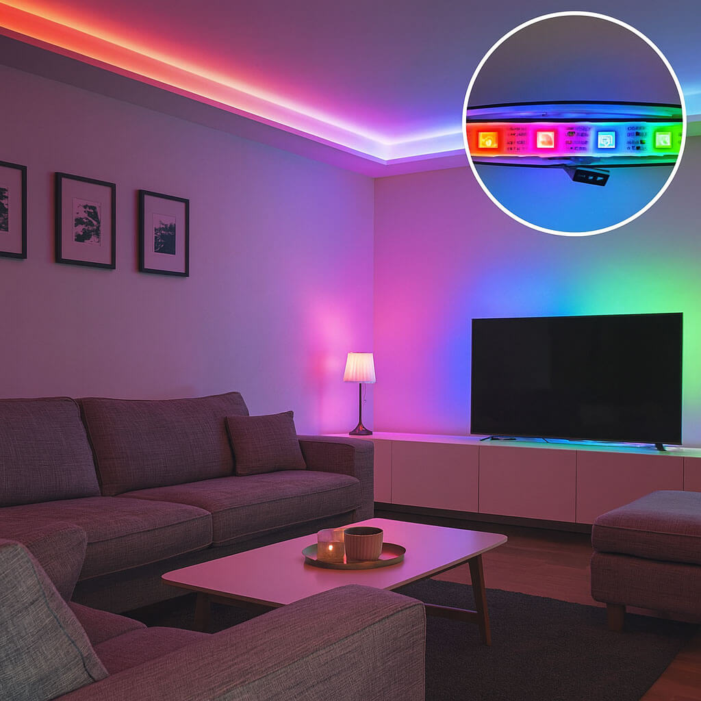 Led Strip Lyskæde 5m - Vandtæt - Usb