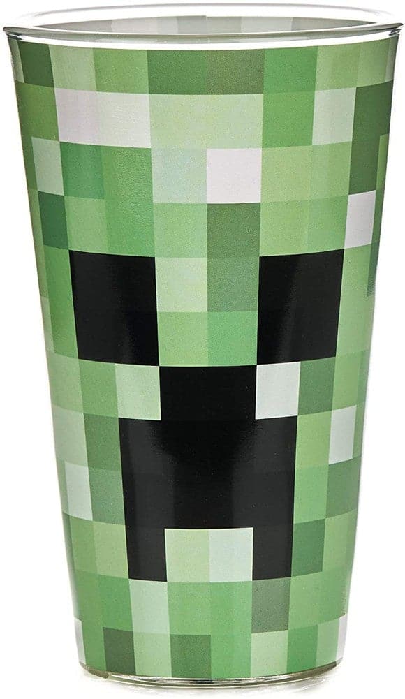 Minecraft Creeper Glas - 450ml Kop - Geekd.dk