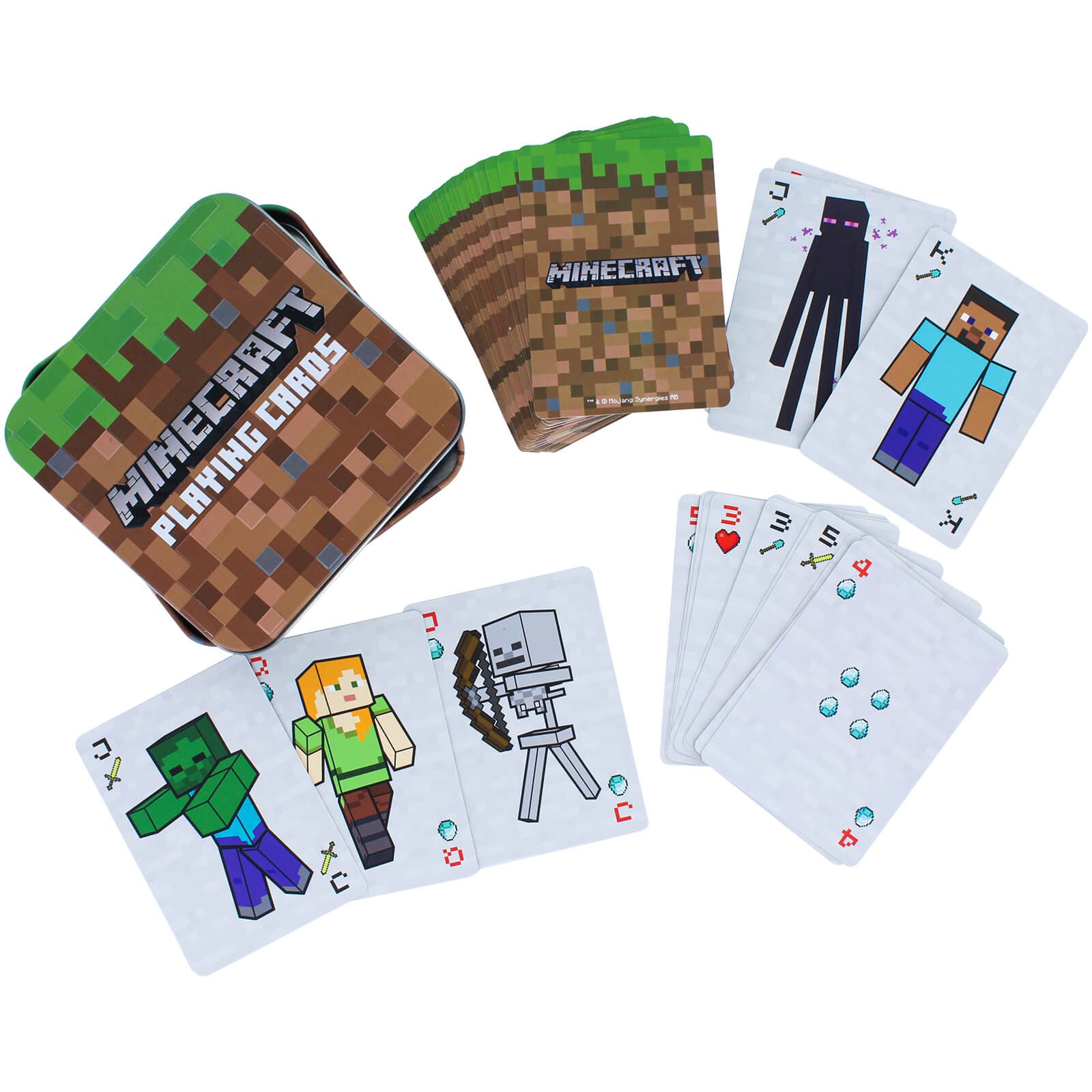 Minecraft Spillekort - Geekd.dk