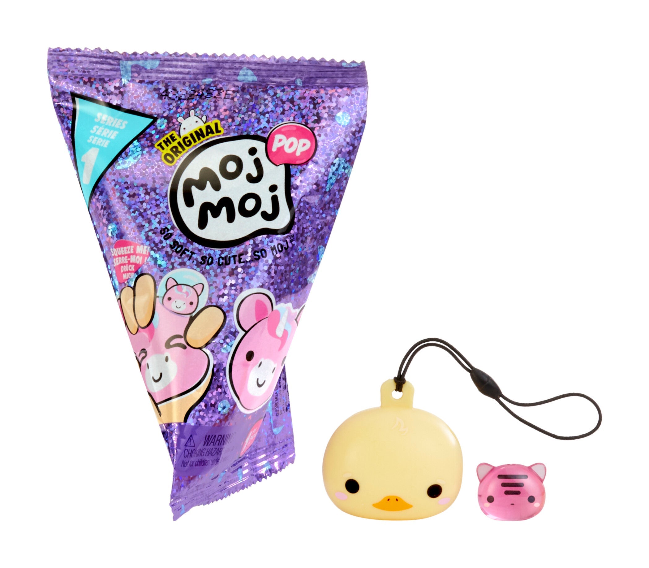 Moj Moj Pop  -  1 Squishy, Assorteret Toys - Fidget Play - Geekd.dk