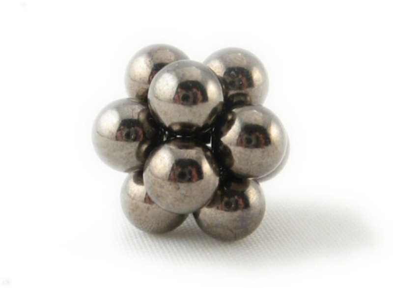 Neodymium Kuglemagnet, Sort, 5mm
