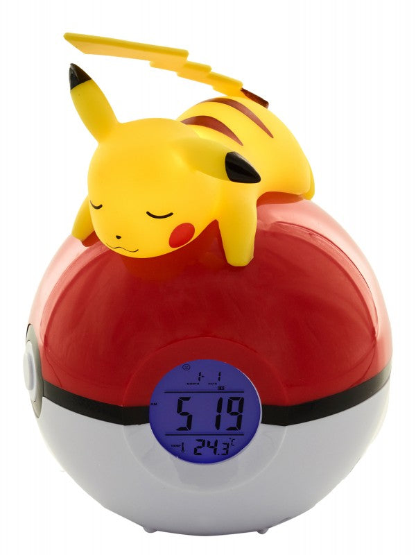 Pokémon Pikachu-vækkeur Med Lys Og Fm-radio - Geekd.dk