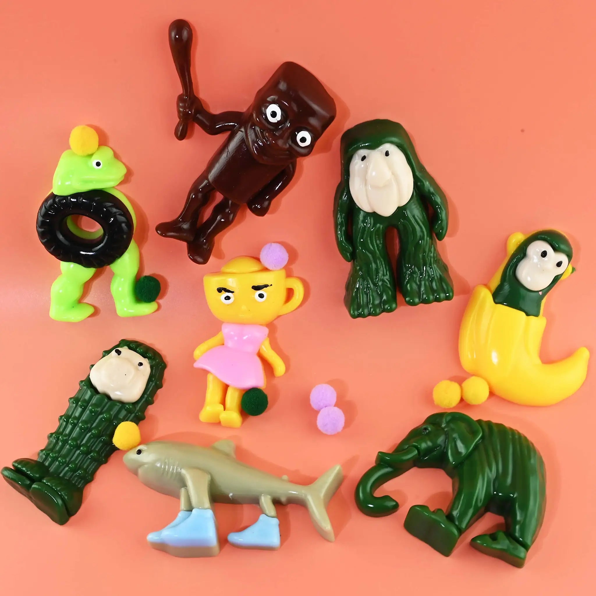 Robetoy Squeeze Brainrot  -  50 G, Assorteret Toys - Fidget Play - Geekd.dk