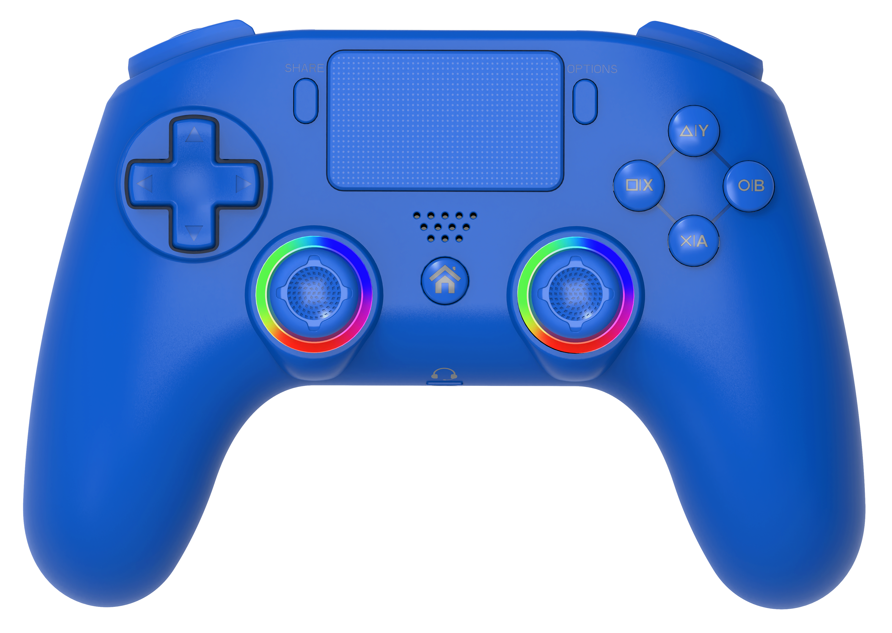 Subsonic Wireless Led Controller Ps4 Blue  -  Ps4 / Pc - Geekd.dk