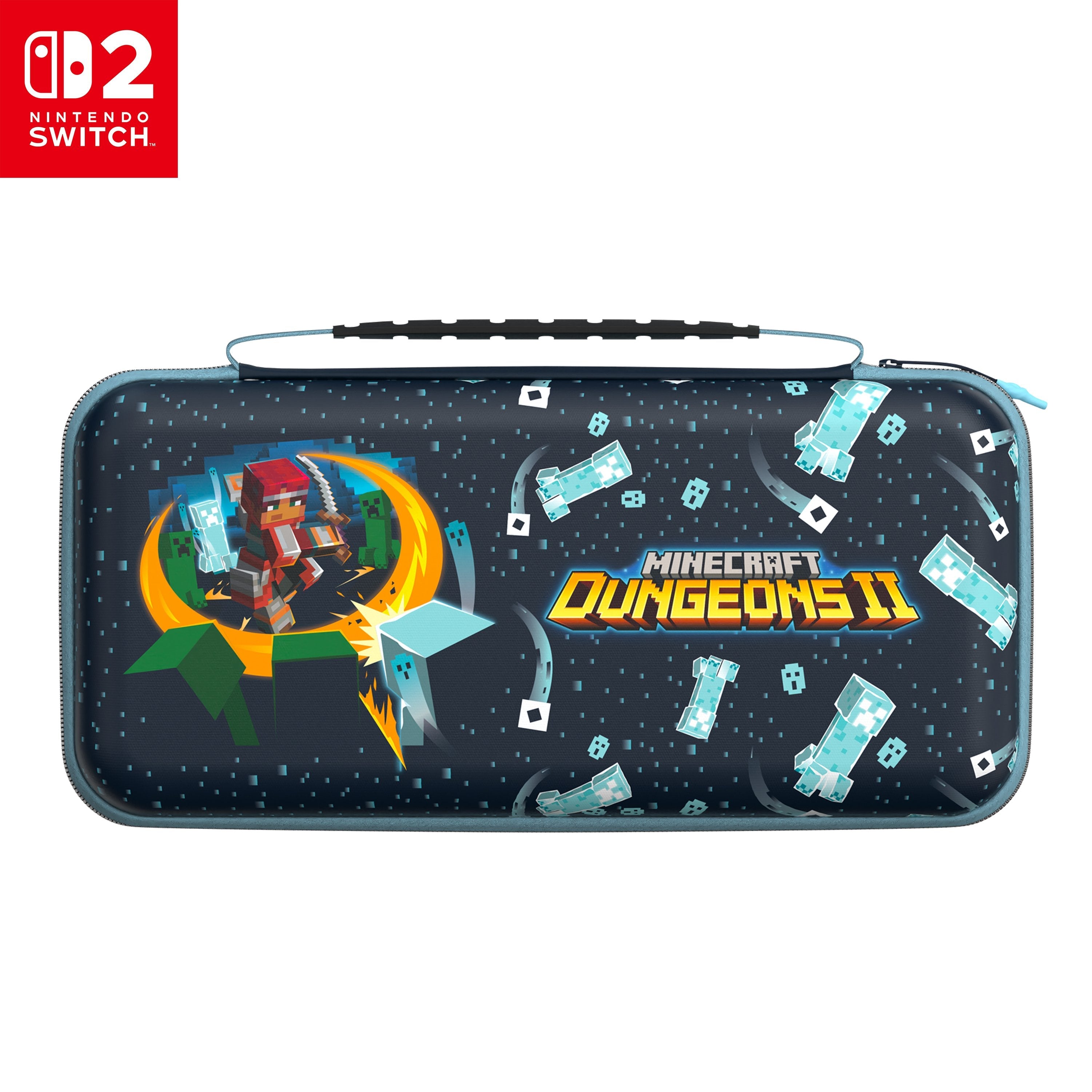 Turtle Beach Playtrek Etui Minecraft Dungeons Ii Til Switch 2 Konsol Taske - Geekd.dk