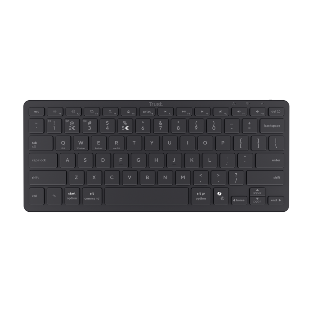 Trust Nado Ii Bluetooth-tastatur  -  Nordisk - Geekd.dk