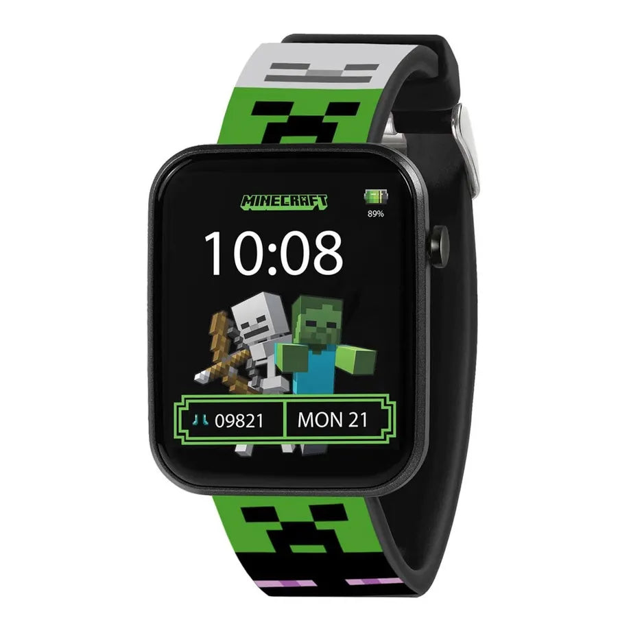 Otl Smartwatch Til Børn Med App-styring - Minecraft Ur - Geekd.dk