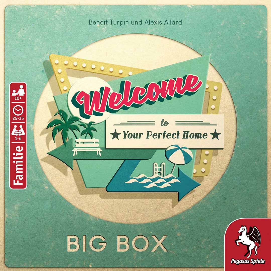 Welcome To Your Perfect Home Big Box  -  Tysk Brætspil - Geekd.dk