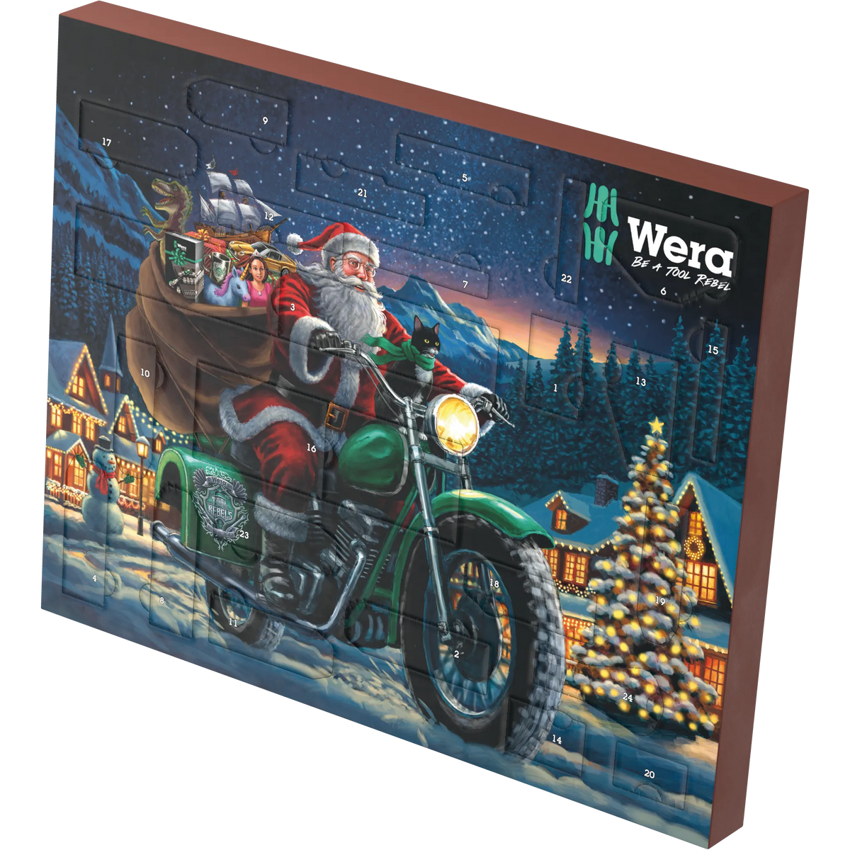 Wera Værktøjsjulekalender  -  28 Dele - Geekd.dk