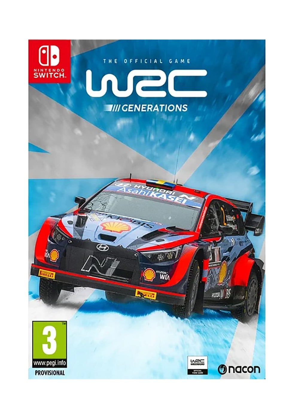 Wrc Generations (kode I æske)  -  Nintendo Switch Spil - Geekd.dk